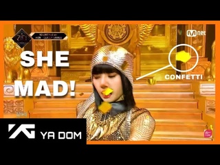 LISA has a personal beef with the confetti