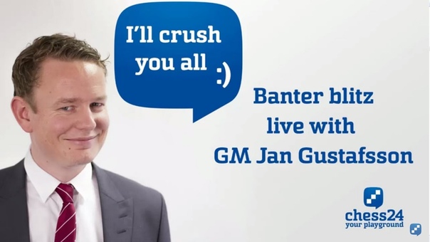 Banter Blitz with Jan Gustafsson
