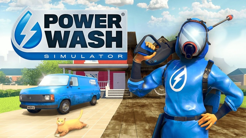 Power Wash Simulator, Blue Skies Trailer Trailer, Square Enix Collective, PEGI