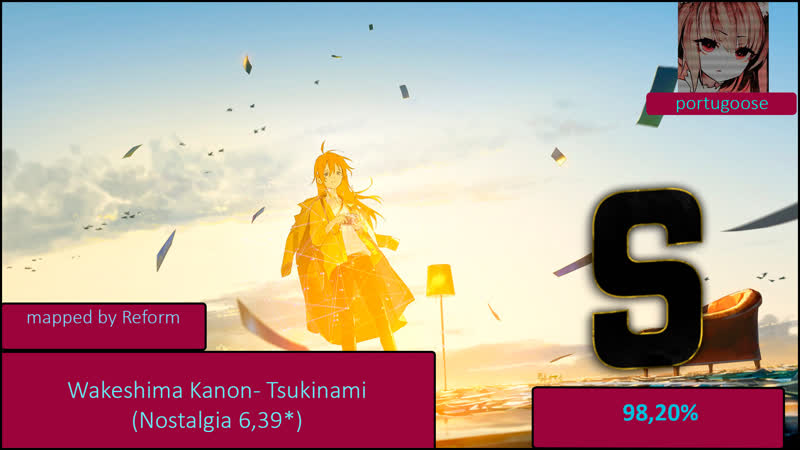 (portugoose 2) Wakeshima Kanon Tsukinami ( Nostalgia 6, 15) S (98, 20