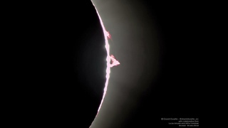 How a Total Solar Eclipse Ends