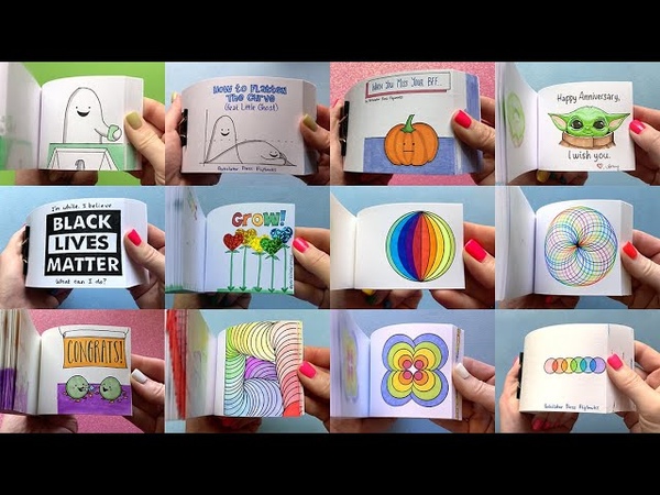 The 12 Flipbooks I Made During Quarantine ( FLIPBOOK compilation