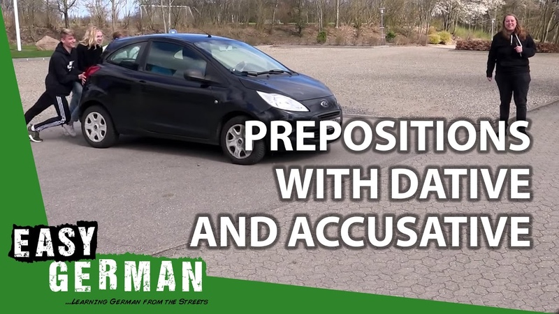 German Two Way Prepositions ( Prepositions with Accusative and Dative), Super Easy German