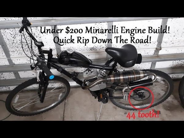 Under 200 Minarelli Build Quick Rip On Jog Pipe ( Crazy Karen