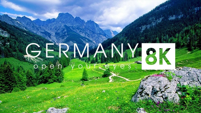 GERMANY in 8 K ULTRA HD HDR Travel to Best Places in germany with Relaxing Music 8 K