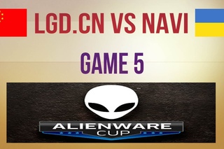 vs NaVi g.5 Grandfinal Alienware Cup 1 маел