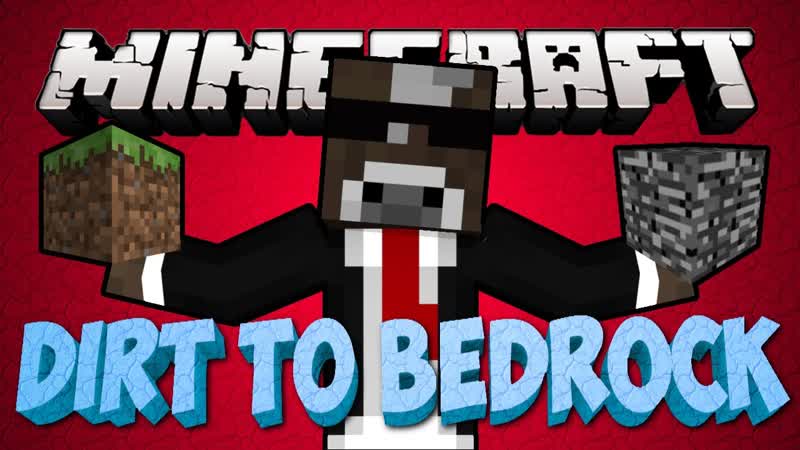 Minecraft 1. 6. 4 FROM DIRT TO BEDROCK Level Map : Part