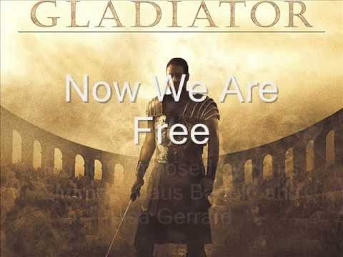 Now We Are Free Lyrics + English Translation 4 K Gladiator Soundtrack Hans Zimmer Lisa