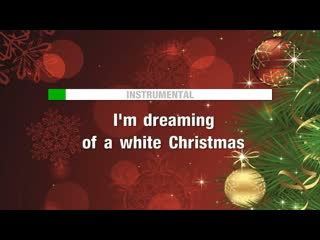 White Christmas - Bing Crosby (KARAOKE)