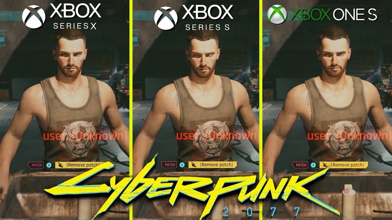 Cyberpunk 2077 XSX vs XSS vs X1 X vs X1 S 4 K Graphics