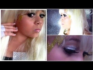 Lady Gaga Halloween Makeup,Hair&Outfit!