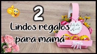 2 HERMOSOS REGALOS PARA EL DA DE LA MADRE - Manualidades para vender - Handicrafts for mother's day