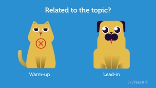 Effective lesson online: tips and tricks. Warm-up. Theory. Part 2. What is a lead-in