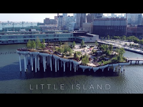 Little Island, NYC, Drone 4