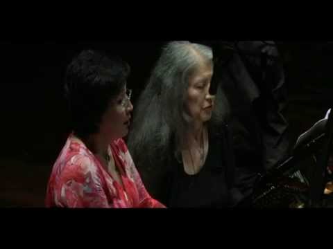 Jania Aubakirova Martha Argerich plays Dvorak Slavonic Dance, Op. 72, No.