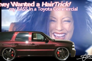 They Wanted a Hairtrick. My BASS in a Toyota Commercial (Aired during NFL Game!)