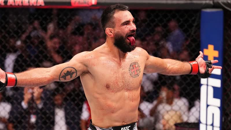 Benoit Saint Denis Octagon Interview, UFC