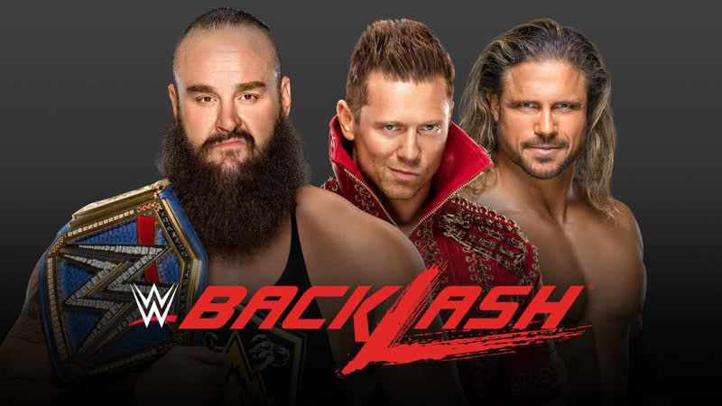 Braun Strowman vs The Miz and John Morrison