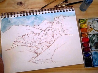 Mixed-Media Travel Sketching with Cathy Johnson
