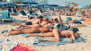 MUST SEE! Cyprus Nissi Beach Walk 4k Ayia Napa Summer Vibes 2022