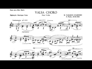 Mozart Camargo Guarnieri - Valsa-Choro