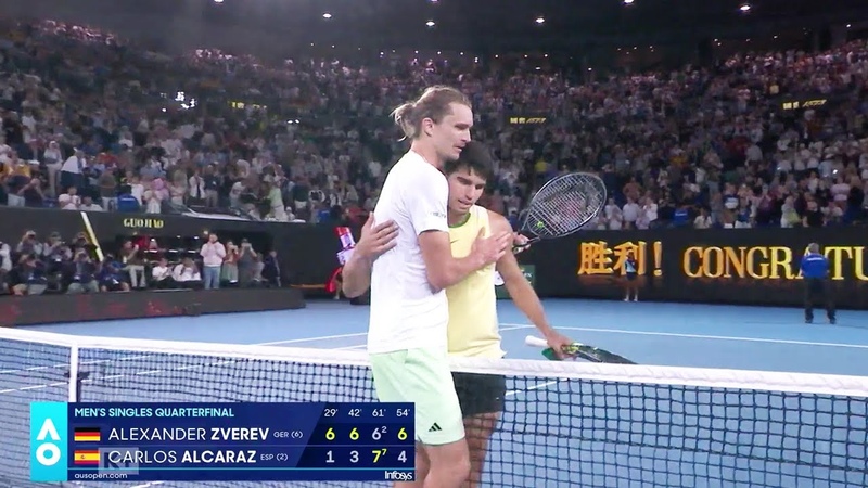 Alexander Zverev vs Carlos Alcaraz, AO 2024