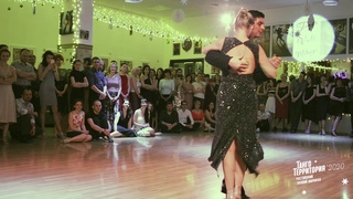 Анна Зюзина и Facundo Gallo  Milonga Querida - ТАНГО-ТЕРРИТОРИЯ