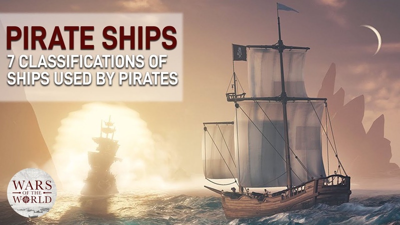 7 Types of Ships that Pirates Used to