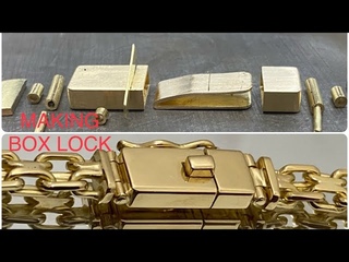DIY HOW TO MAKE BOX CLAPS -MAKING BOX LOCK [ KARLOFT ]