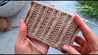 ПРОСТОЙ ЭФФЕКТНЫЙ УЗОР ИЗ 2 РЯДОВ!