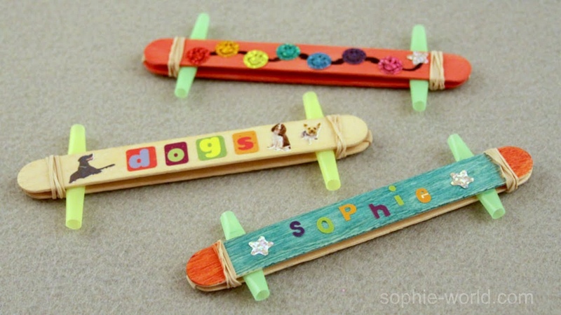 How to Make a Popsicle Stick Kazoo, Sophies