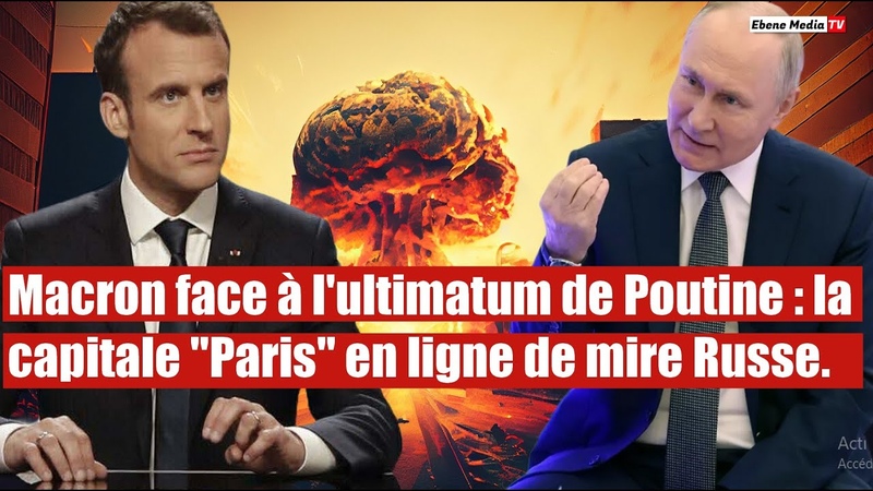 Paris détruite avec 6 missiles: La menace effrayante de Poutine contre la