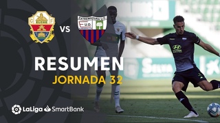 Resumen de Elche CF vs Extremadura UD (1-1)