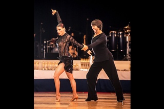 2014 NV Ball - Bryan Watson and Carmen Show Dance - Cha Cha