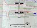 Схема подземного перехода. План подземного перехода. Подземный переход чертеж. Подземный переход на генплане. Подземный пешеходный переход на генплане.
