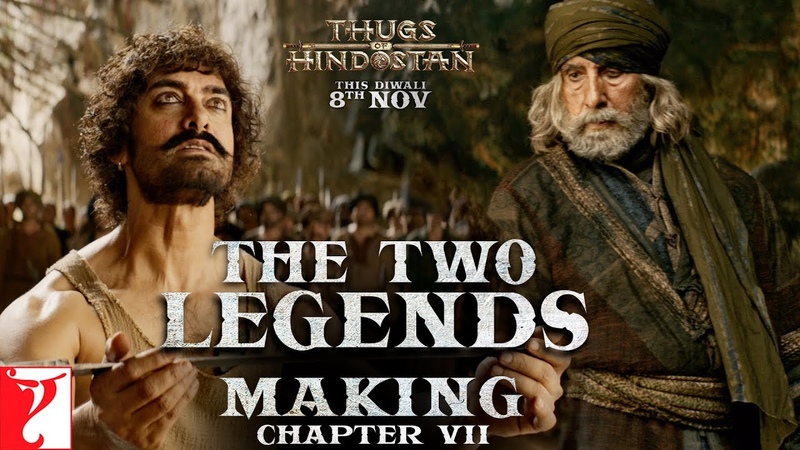 The Two Legends, Making of Thugs Of Hindostan, Chapter 7, Amitabh Bachchan, Aamir