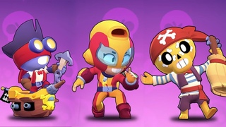 BRAWL STARS PIRATE GT Max  и Ladybug Bea  - ПИРАТЫ в БРАВЛ СТАРС обновление 2020 к Новому Году!