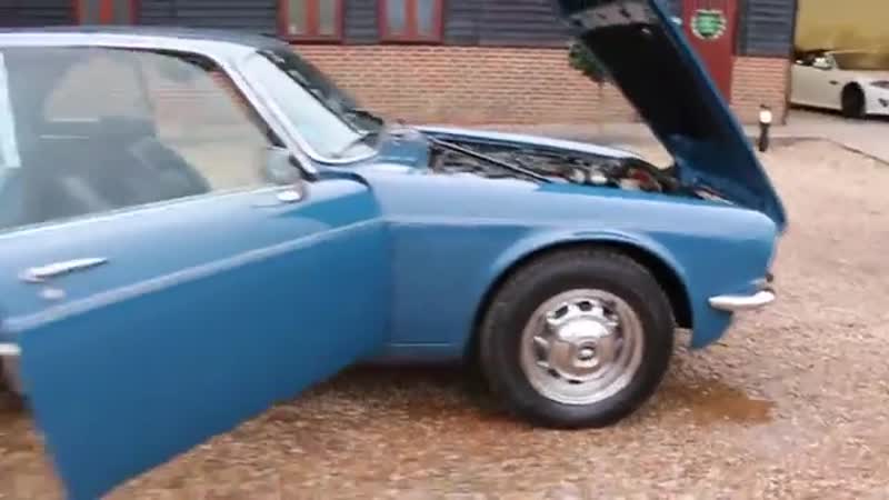 Jaguar XJ C 5. 3 V12 2 Door Saloon in Squadron Blue with Blue Leather London