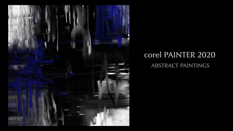 Corel painter 2020, Corel Painter 2020 Tutorial, Thick paint