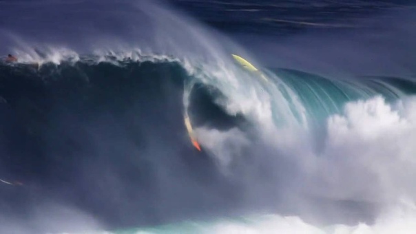 Massive Waimea Bay XXL Big Wave Surfing January 11,
