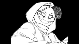 Delivery guy & MC - Monster- Animatic (blood warning!)