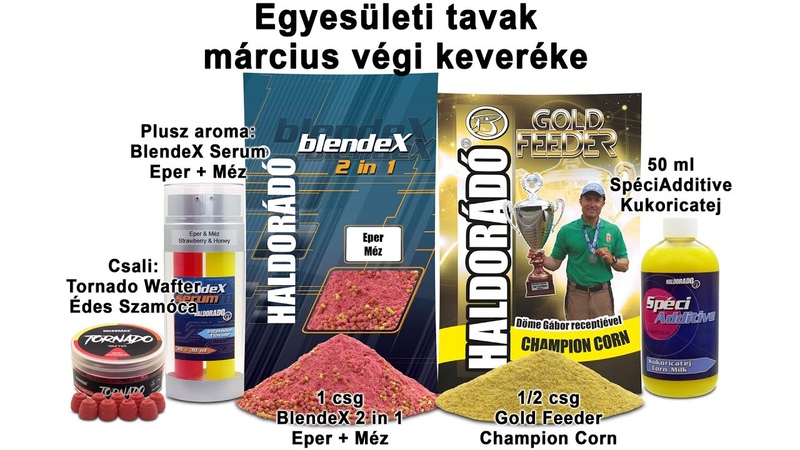 Tavaszi fogós receptek felmelegedő vizekre 2020 4. rész Egyesületi tavak március végi