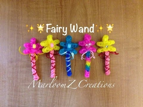 Rainbow Loom Fairy Princess Wand: How To