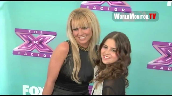 Carly Rose Sonenclar arrives at The X Factor Season 2 Finale press
