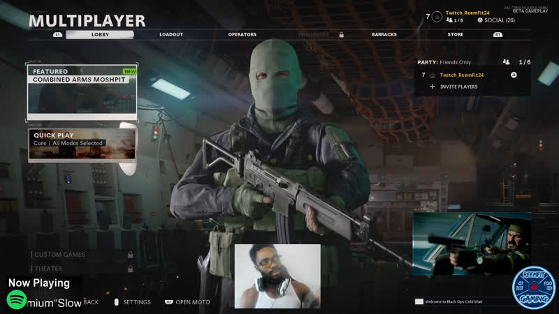 This Is My First COD Stream In Two Years , , CODCold War Beta Stream 10, 18,