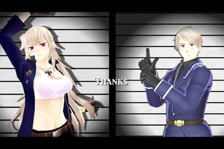 【APヘタリアMMD】Womanizer (Prussia + NyoPrussia)