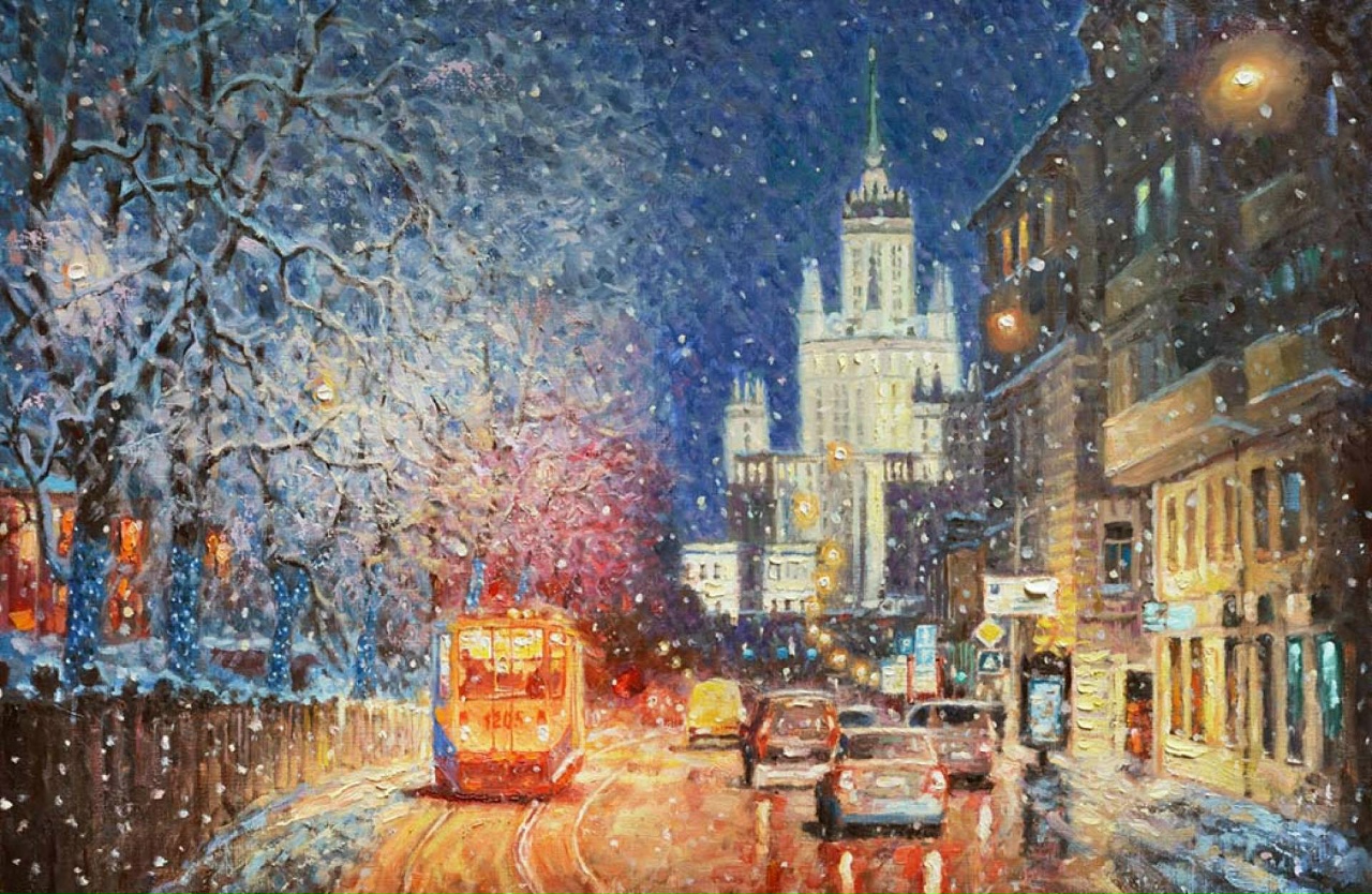 Игорь Разживин Московский снежок
