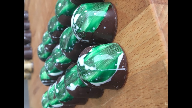 Dark Chocolate Mint Bonbons