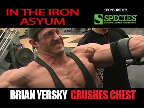 Brian Yersky Trains Chest 5 Weeks Out from 2016 New York