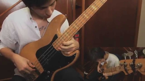 Charlie Parker solo on bass